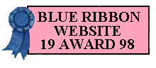 Blue Ribbon Website Award